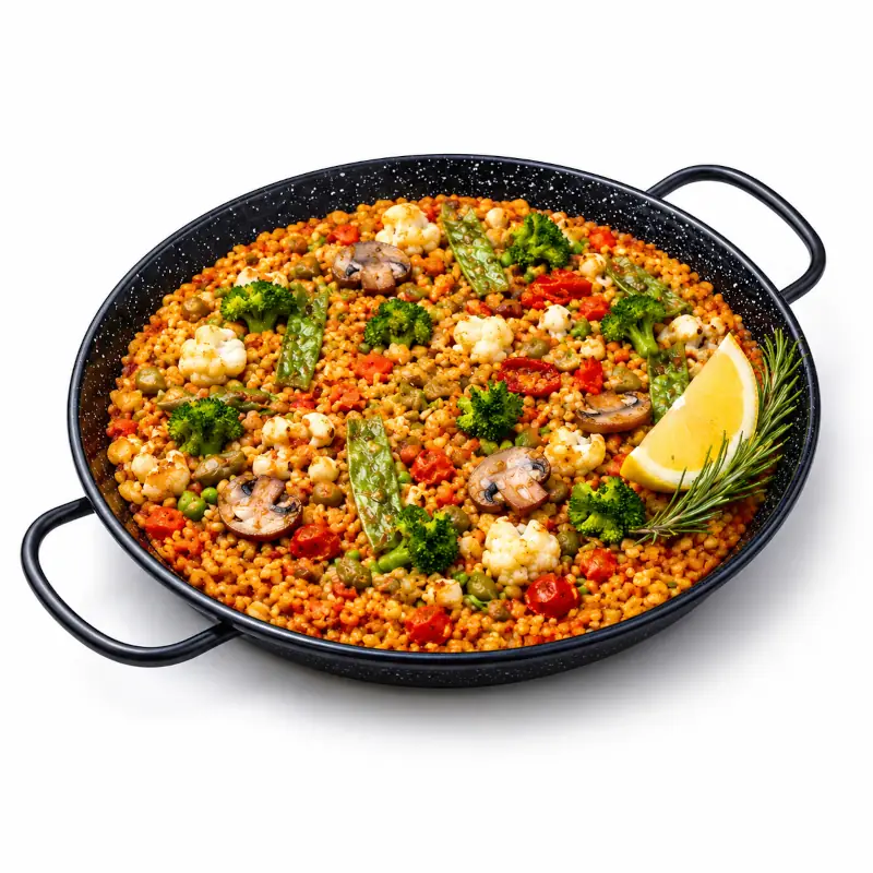 Paella vegetal