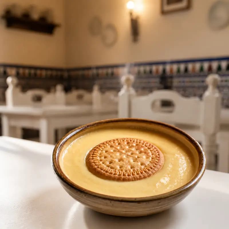 Natillas de vainilla