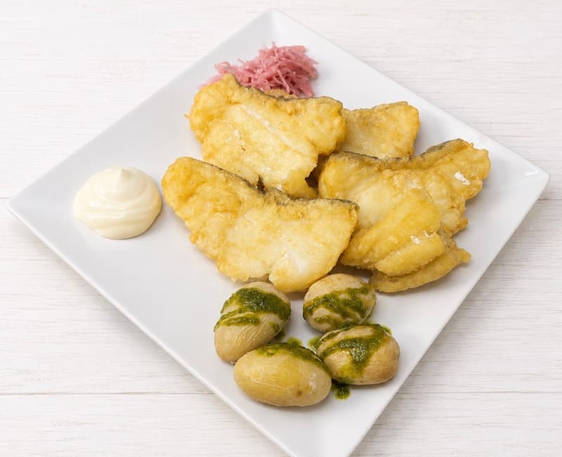 Bacalhau frito SEM GLÚTEN