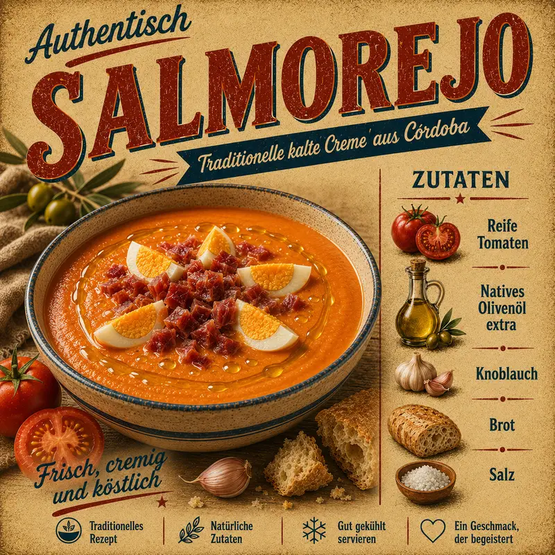 Salmorejo cordobés — Taberna La Manuela