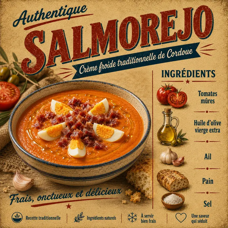 Salmorejo cordobés — Taberna La Manuela