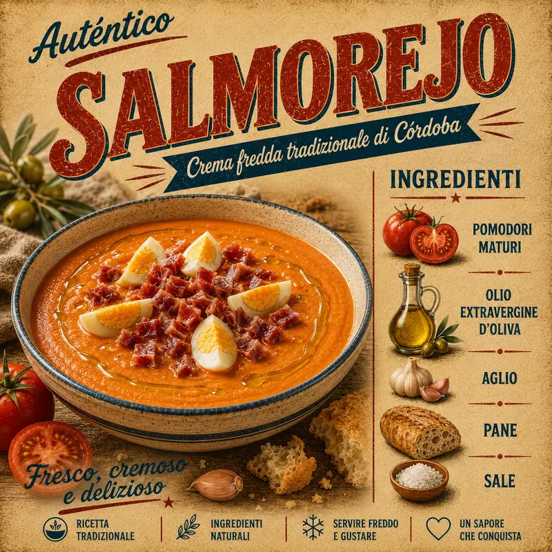 Salmorejo cordobés — Taberna La Manuela