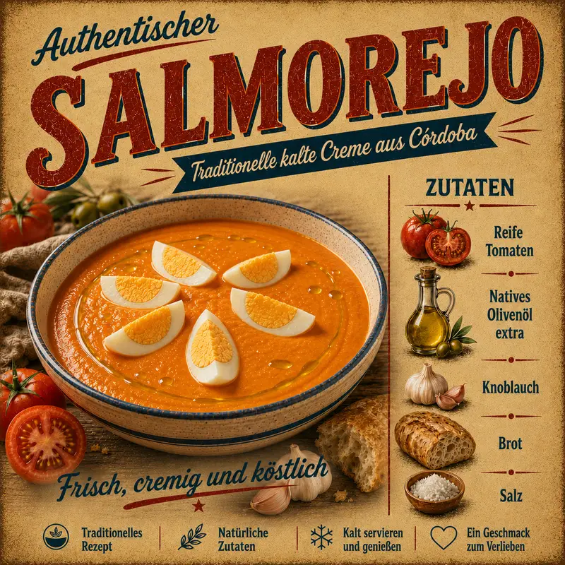 Salmorejo cordobés — Taberna La Manuela