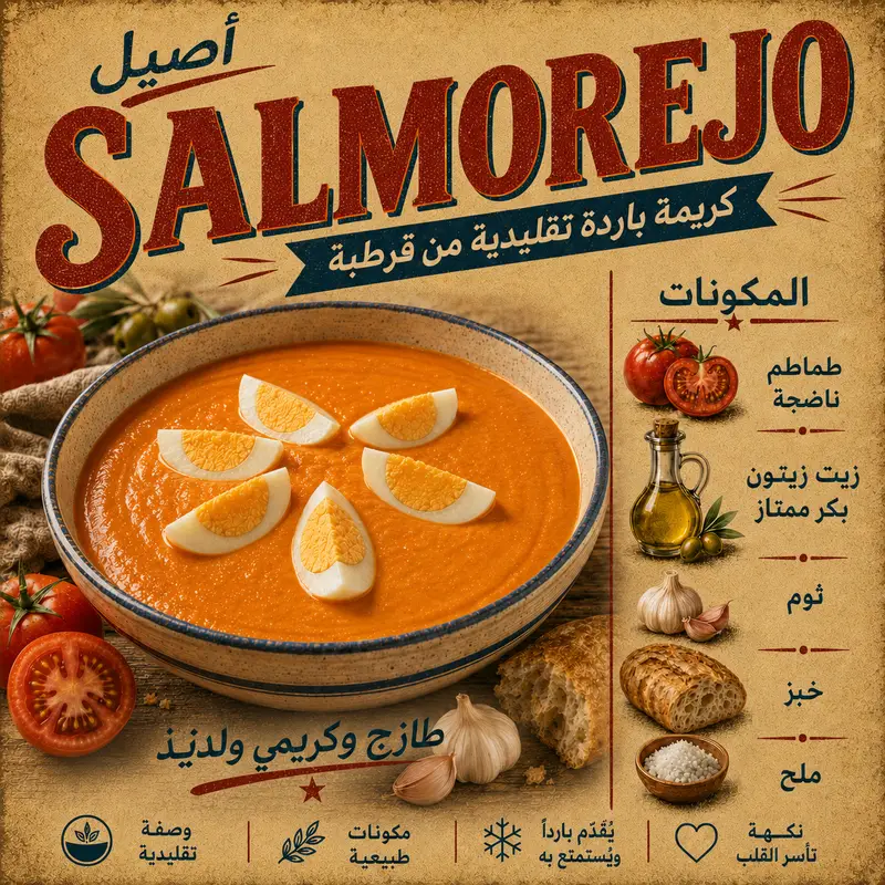 Salmorejo cordobés — Taberna La Manuela