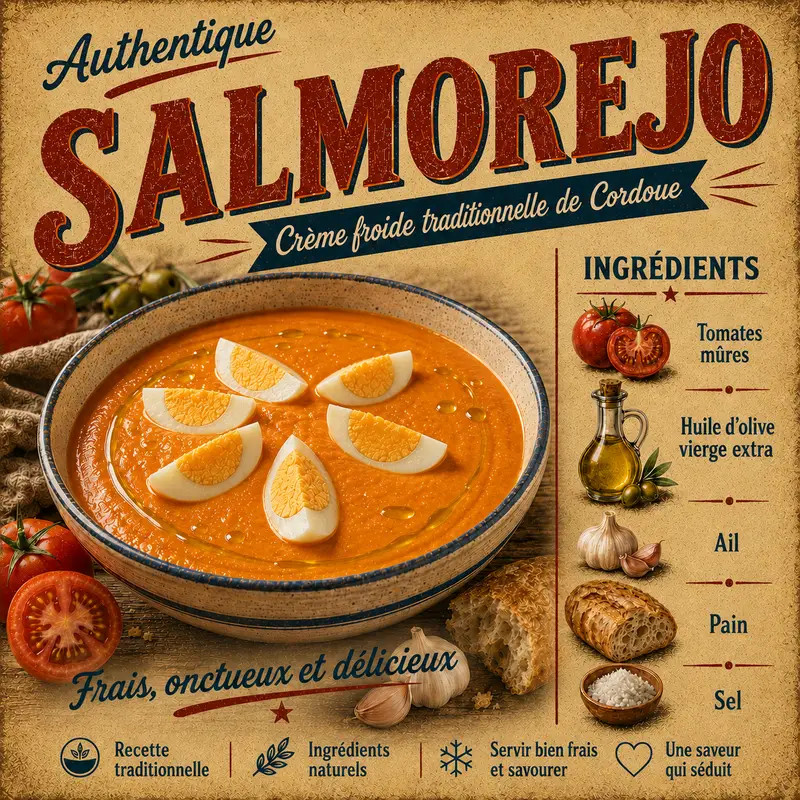 Salmorejo cordobés — Taberna La Manuela