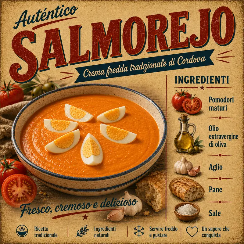 Salmorejo cordobés — Taberna La Manuela